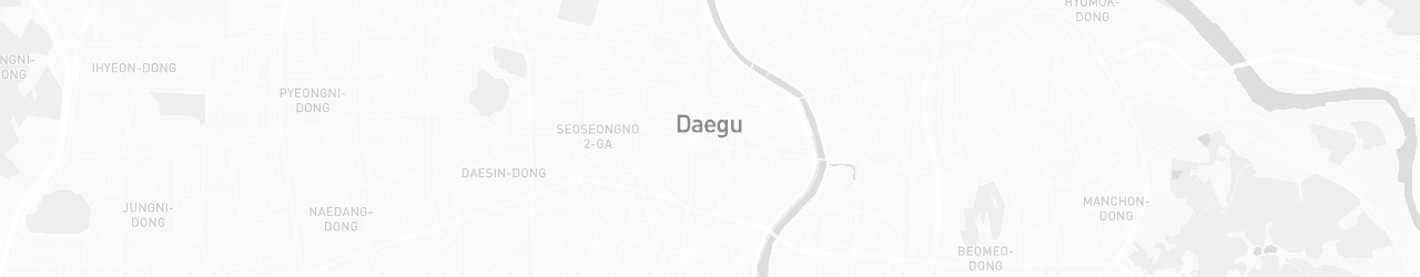 Map of Daegu